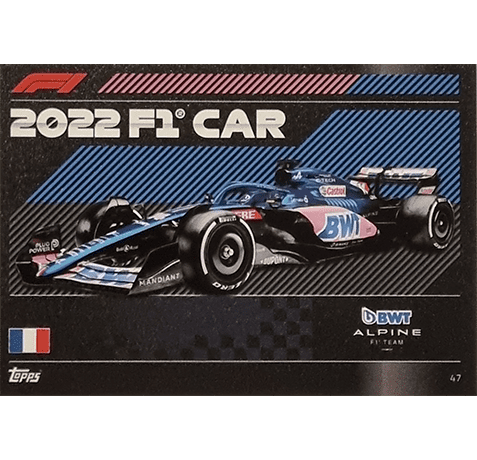 Topps Formula 1 Turbo Attax 2022 Trading Cards Nr 047