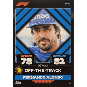 Topps Formula 1 Turbo Attax 2022 Trading Cards Nr 051