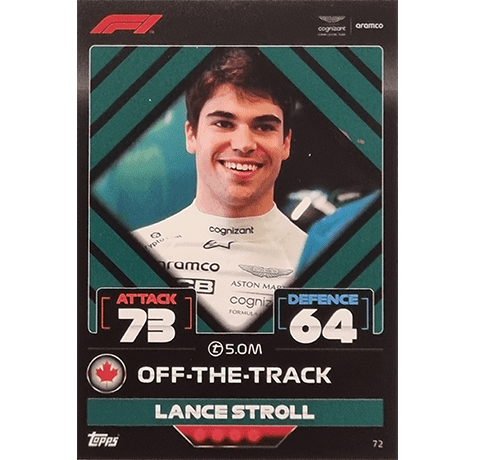 Topps Formula 1 Turbo Attax 2022 Trading Cards Nr 072