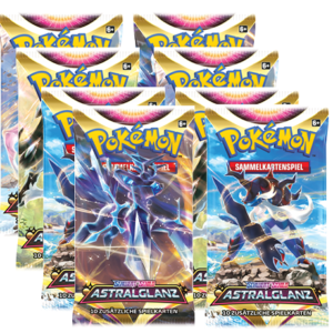 Pokémon Schwert und Schild Astralglanz Serie 10 - 8x Booster