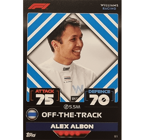 Topps Formula 1 Turbo Attax 2022 Trading Cards Nr 081