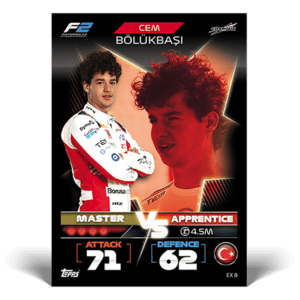 Topps Formula 1 Turbo Attax 2022 Trading Cards - EX 8 Cem Bölükbasi