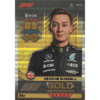Topps Formula 1 Turbo Attax 2022 Trading Cards - LE 14G Gold George Russell