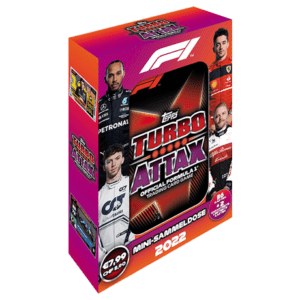 Topps Formula 1 Turbo Attax 2022 Trading Cards - Collector Tin Red