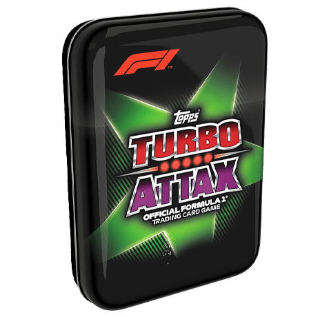 Topps Formula 1 Turbo Attax 2022 Trading Cards - Collector Tin Green