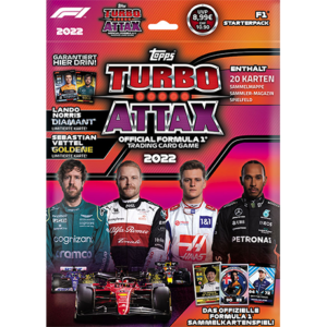 Topps Formula 1 Turbo Attax 2022 Trading Cards - 1x Starterpack