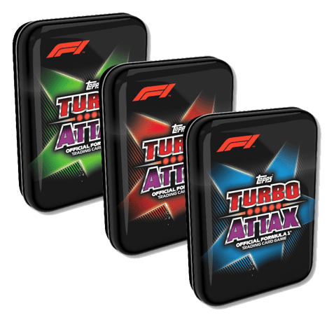 Topps Formula 1 Turbo Attax 2022 Trading Cards - Mini Tin Set