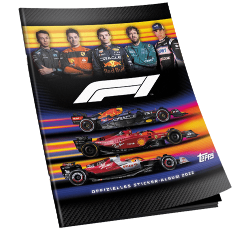 Topps Formel 1 Season 2022 Sticker Offizielles Set