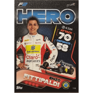 Topps Formula 1 Turbo Attax 2022 Trading Cards Nr 118