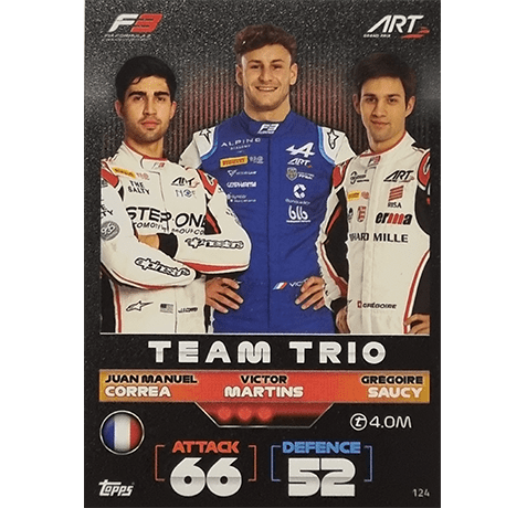 Topps Formula 1 Turbo Attax 2022 Trading Cards Nr 124