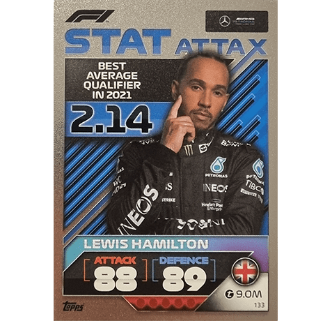 Topps Formula 1 Turbo Attax 2022 Trading Cards Nr 133