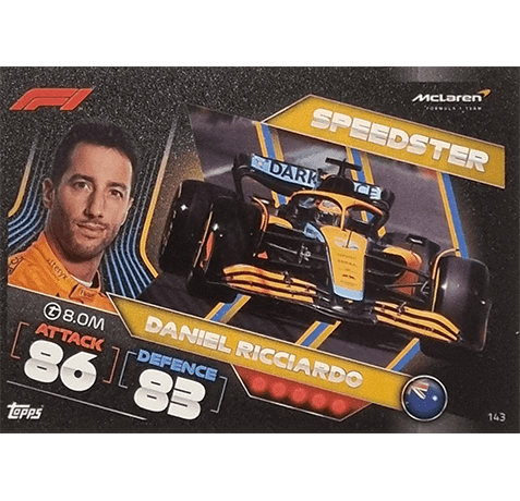 Topps Formula 1 Turbo Attax 2022 Trading Cards Nr 143