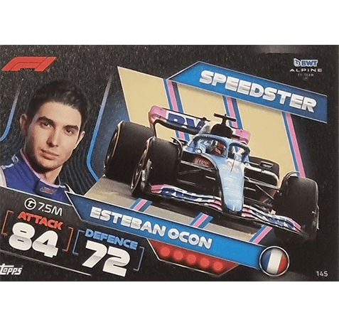 Topps Formula 1 Turbo Attax 2022 Trading Cards Nr 145