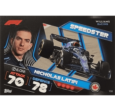 Topps Formula 1 Turbo Attax 2022 Trading Cards Nr 150