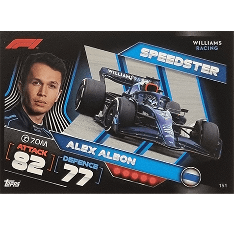 Topps Formula 1 Turbo Attax 2022 Trading Cards Nr 151