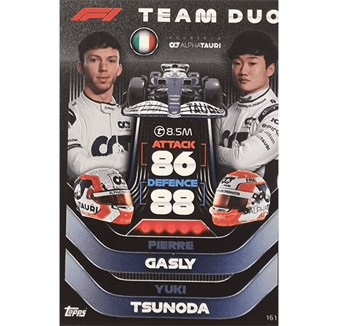 Topps Formula 1 Turbo Attax 2022 Trading Cards Nr 161