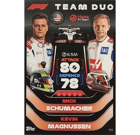 Topps Formula 1 Turbo Attax 2022 Trading Cards Nr 165