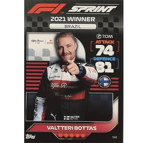 Topps Formula 1 Turbo Attax 2022 Trading Cards Nr 168