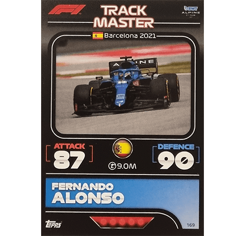 Topps Formula 1 Turbo Attax 2022 Trading Cards Nr 169