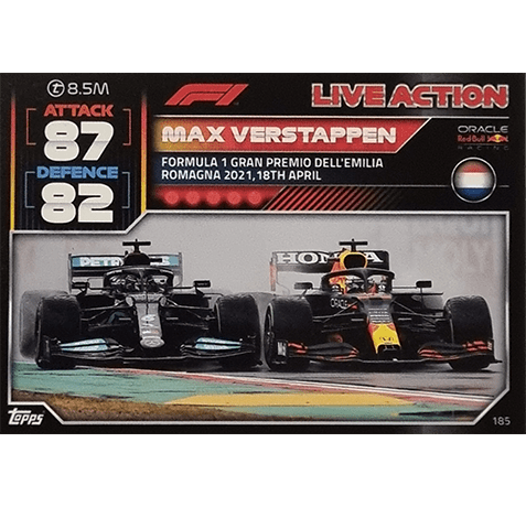 Topps Formula 1 Turbo Attax 2022 Trading Cards Nr 185