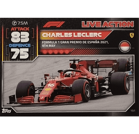 Topps Formula 1 Turbo Attax 2022 Trading Cards Nr 191