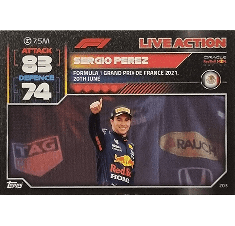 Topps Formula 1 Turbo Attax 2022 Trading Cards Nr 203