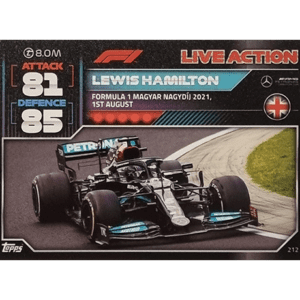 Topps Formula 1 Turbo Attax 2022 Trading Cards Nr 212