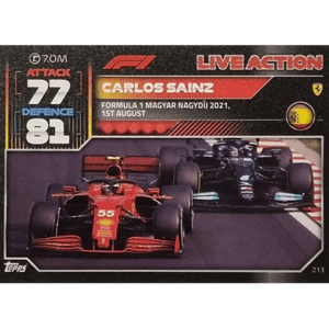 Topps Formula 1 Turbo Attax 2022 Trading Cards Nr 213
