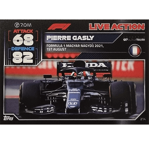 Topps Formula 1 Turbo Attax 2022 Trading Cards Nr 214