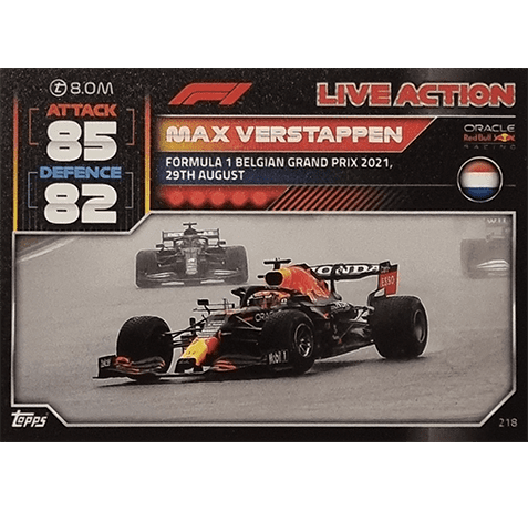 Topps Formula 1 Turbo Attax 2022 Trading Cards Nr 218