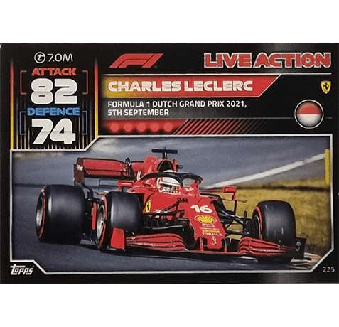 Topps Formula 1 Turbo Attax 2022 Trading Cards Nr 225
