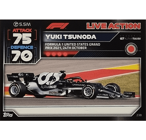 Topps Formula 1 Turbo Attax 2022 Trading Cards Nr 238