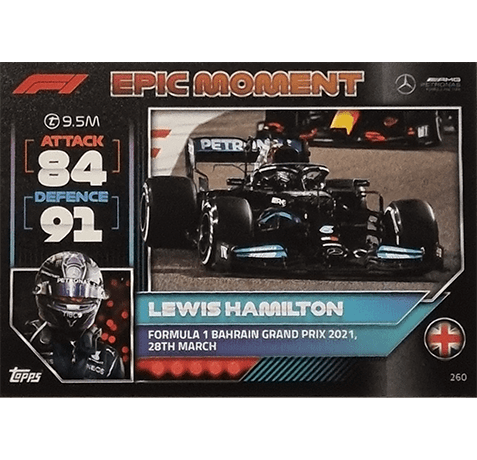 Topps Formula 1 Turbo Attax 2022 Trading Cards Nr 260