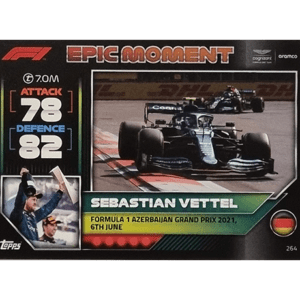 Topps Formula 1 Turbo Attax 2022 Trading Cards Nr 264