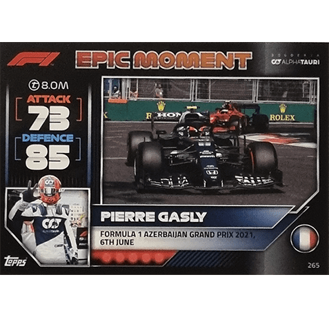 Topps Formula 1 Turbo Attax 2022 Trading Cards Nr 265