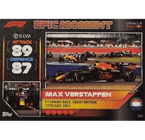 Topps Formula 1 Turbo Attax 2022 Trading Cards Nr 266