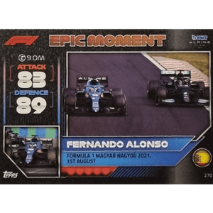 Topps Formula 1 Turbo Attax 2022 Trading Cards Nr 270