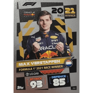 Topps Formula 1 Turbo Attax 2022 Trading Cards Nr 291