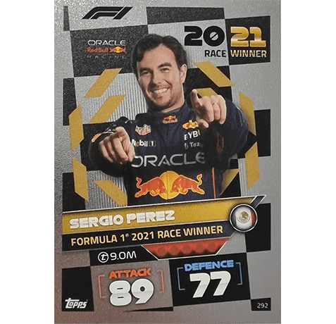 Topps Formula 1 Turbo Attax 2022 Trading Cards Nr 292