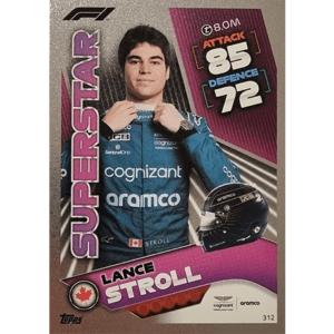 Topps Formula 1 Turbo Attax 2022 Trading Cards Nr 312