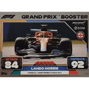 Topps Formula 1 Turbo Attax 2022 Trading Cards Nr 325