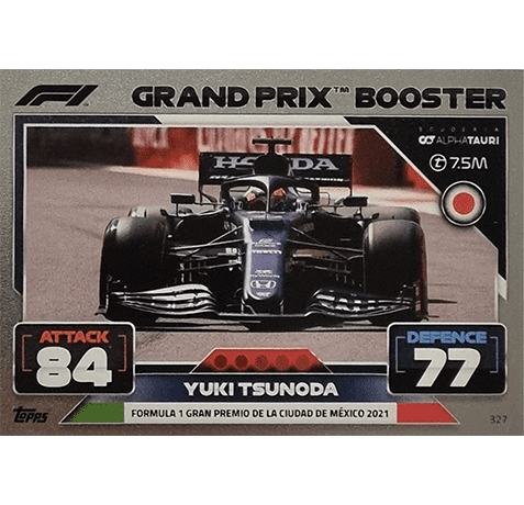 Topps Formula 1 Turbo Attax 2022 Trading Cards Nr 327