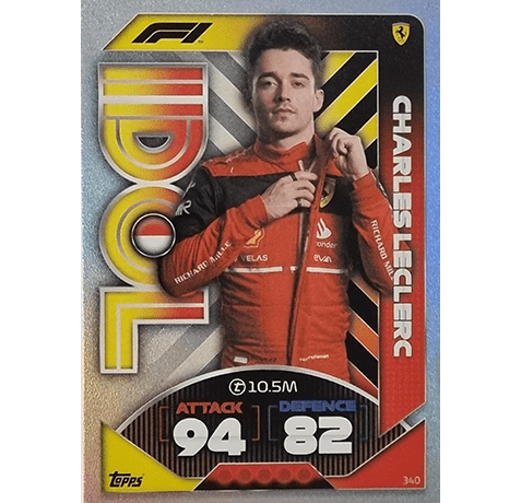 Topps Formula 1 Turbo Attax 2022 Trading Cards Nr 340 Idol Charles Leclerc