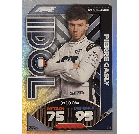 Topps Formula 1 Turbo Attax 2022 Trading Cards Nr 345 Idol Pierre Gasly