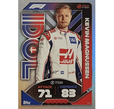 Topps Formula 1 Turbo Attax 2022 Trading Cards Nr 354 Idol Kevin Magnussen