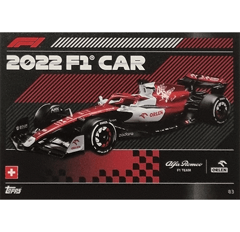Topps Formula 1 Turbo Attax 2022 Trading Cards Nr 083