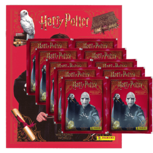 Panini Harry Potter Anthology Sticker - 1x Sammelabum + 10x Stickertüten