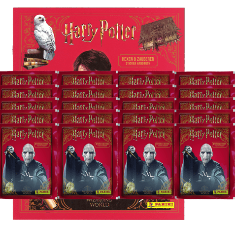 Panini Harry Potter Anthology Sticker - 1x Sammelabum + 20x Stickertüten