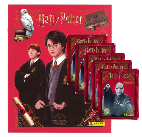 Panini Harry Potter Anthology Sticker - 1x Sammelabum + 5 Stickertüten