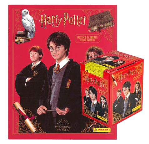 Panini Harry Potter Anthology Sticker - 1x Sammelabum + 1x Display